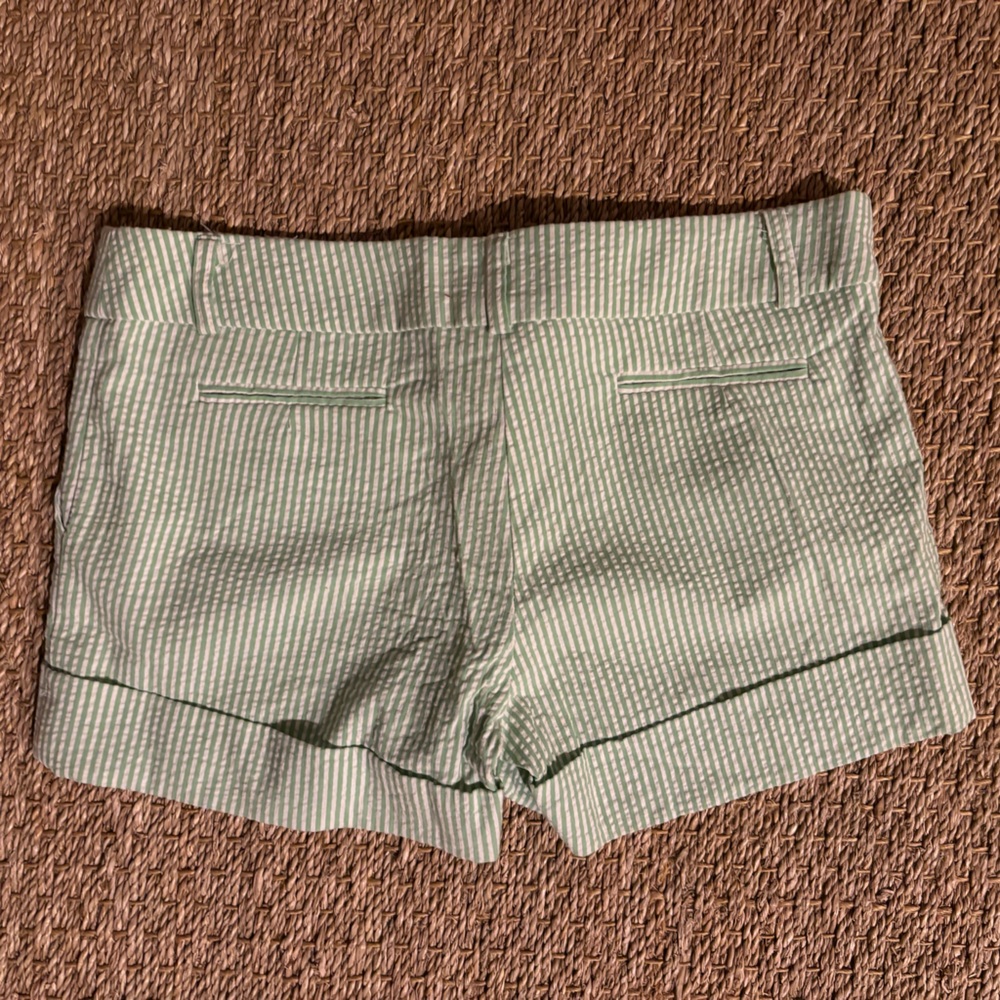 AQUA | Vintage Seersucker Shorts - Picture 6 of 9